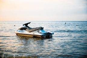 jet ski on water