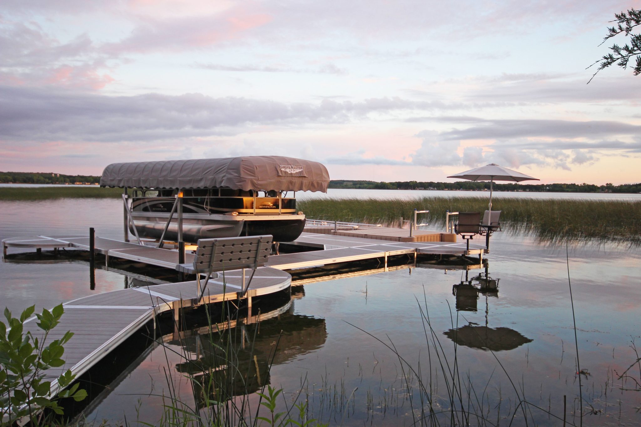 Boat dock furniture